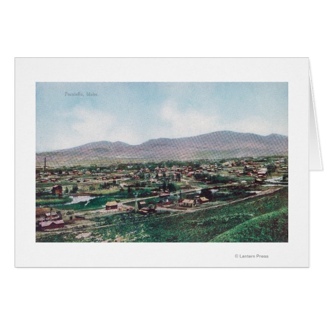 Aerial View of Town from the Hills (Front Horizontal)