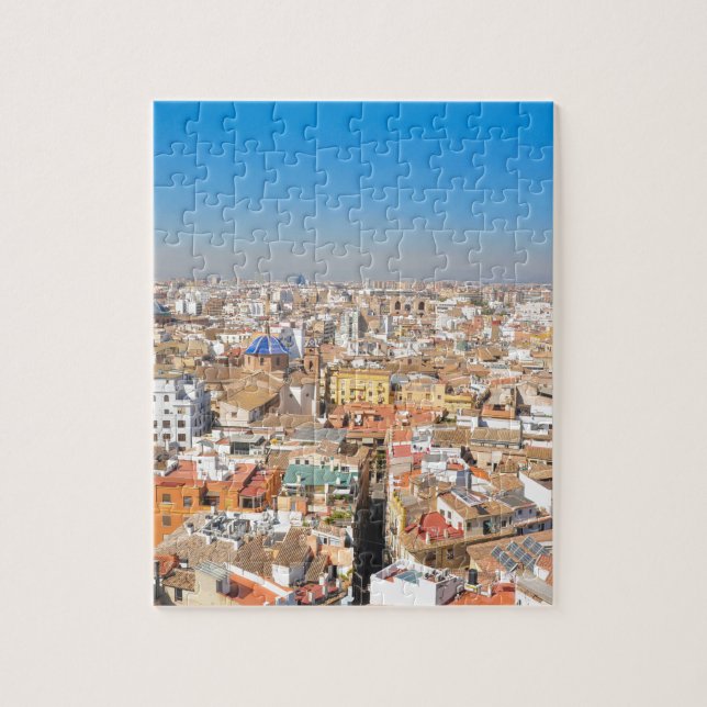 Aerial view of Valencia, Spain Jigsaw Puzzle (Vertical)