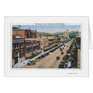 Aerial View of Wenatchee Avenue