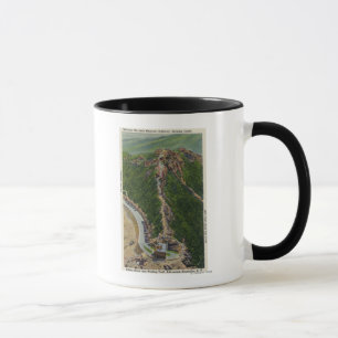 Aerial View of Winding Trail, Castle, Summit Mug