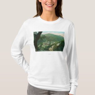 Aerial View of Witter Springs Hotel Exterior T-Shirt