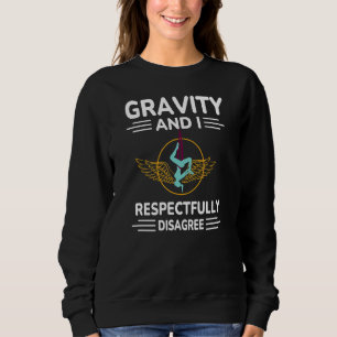Aerial Yoga Aerial Hoop Air Silks Acrobatics Silk Sweatshirt