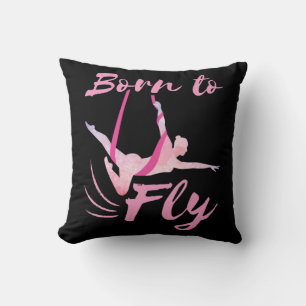 Aerial Yoga Born to Fly  Cushion