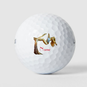 Aerial yoga fitness Thunder_Cove Golf Balls