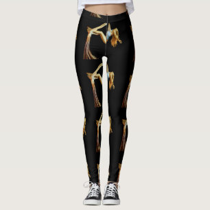 Aerial yoga fitness Thunder_Cove Leggings