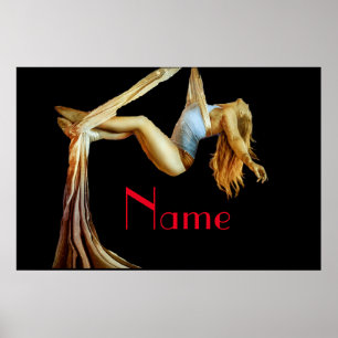 Aerial yoga fitness Thunder_Cove Poster