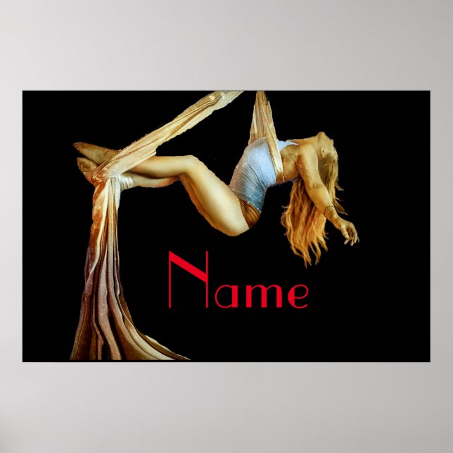 Aerial yoga fitness Thunder_Cove Poster (Front)