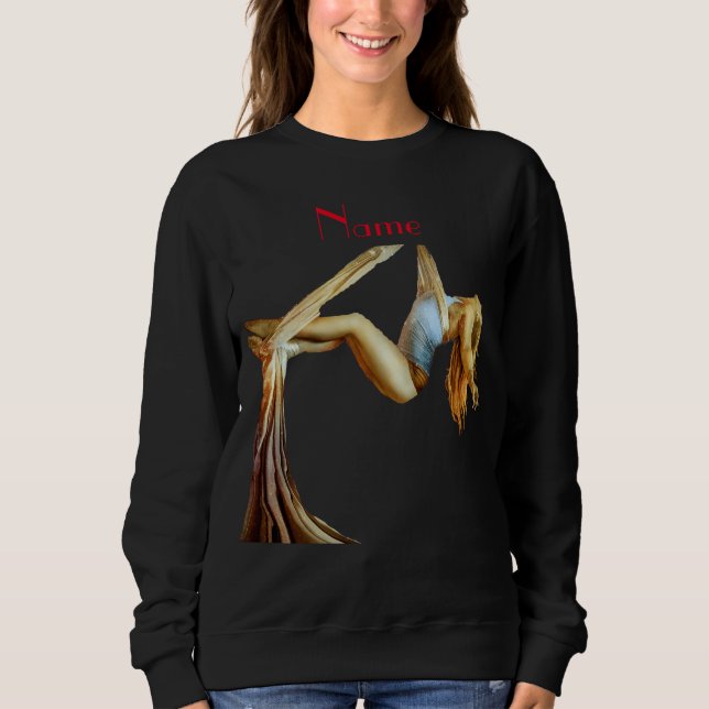 Aerial yoga fitness Thunder_Cove Sweatshirt (Front)