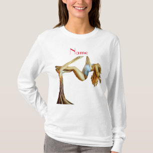 Aerial yoga fitness Thunder_Cove T-Shirt