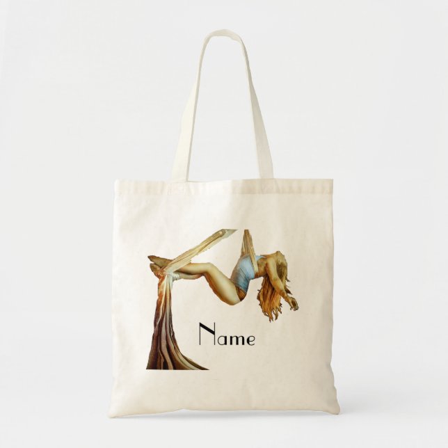 Aerial yoga fitness Thunder_Cove  Tote Bag (Front)