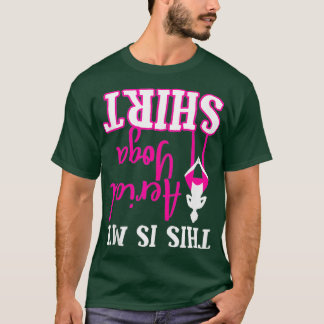 Aerial Yoga Teacher Student Instructor Christmas T-Shirt