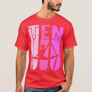 Aerialist 10th Birthday Aerial Silk Yoga T-Shirt