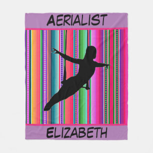 Aerialist Aztec Personalised Fleece Blanket