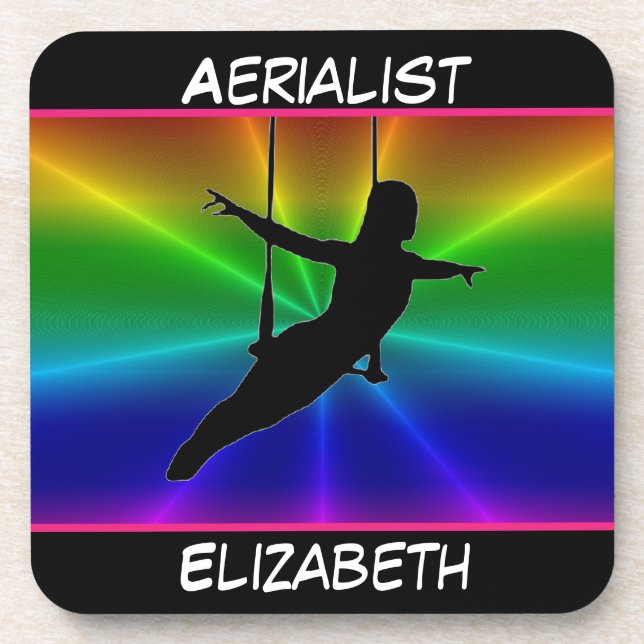 Aerialist Rainbow Burst Coaster (Front)