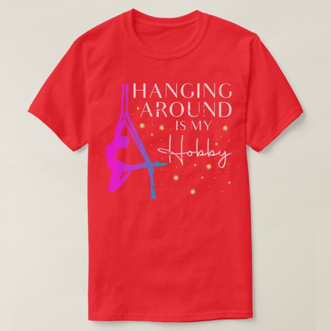 Aerialist Women Aerial Yoga T-Shirt (Design Front)