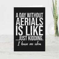 Aerials funny sports gift idea