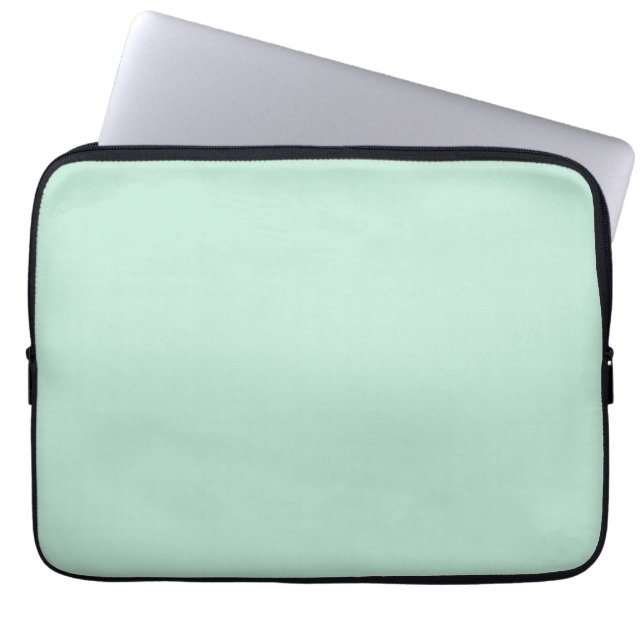 Aero blue	(solid colour)  laptop sleeve (Front)
