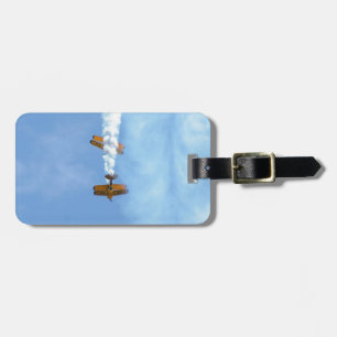 Aerobatic Biplanes Luggage Tag