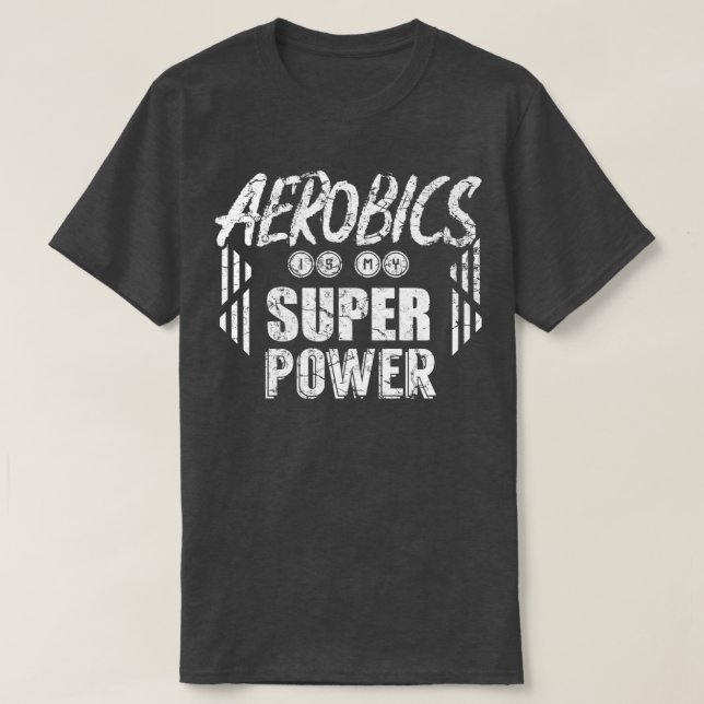Aerobic Fitness Sports Aerobics 1 T-Shirt (Design Front)