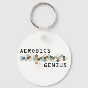 Aerobics Genius Key Ring