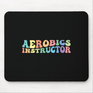 Aerobics Instructor Exercise Fitness Mouse Pad