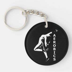 Aerobics Key Ring