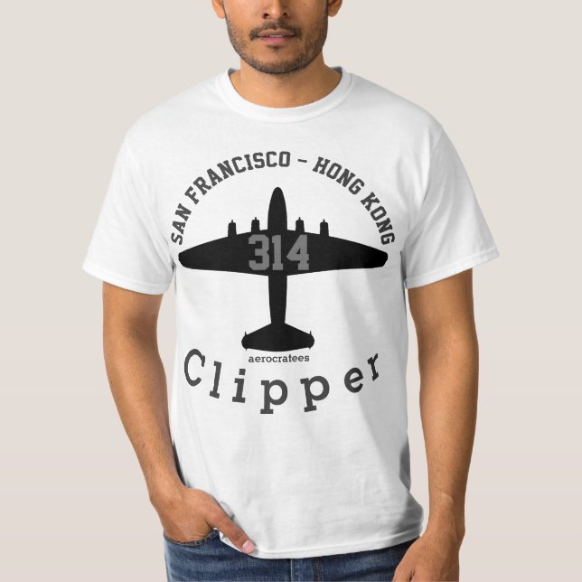 aerocratees Boeing 314 Clipper T-Shirt (Front)