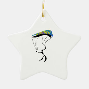 Aerodynamics Ceramic Ornament