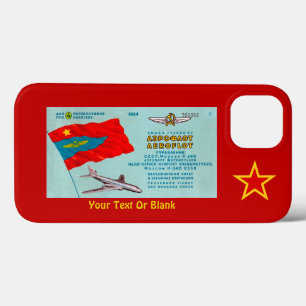 Aeroflot Passenger Ticket Case-Mate iPhone Case