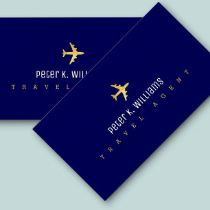 Aeroplane Airline Pilot Business Card