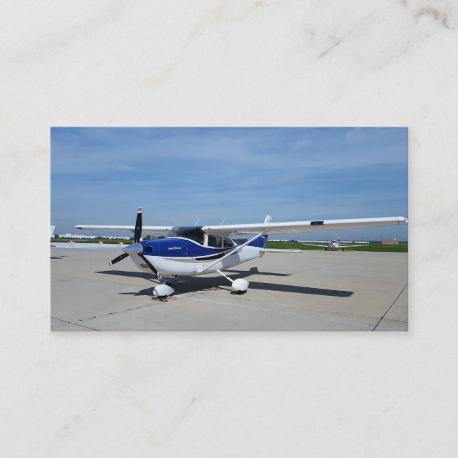 Aeroplane Business Card (Front)