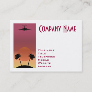 Aeroplane Business Card