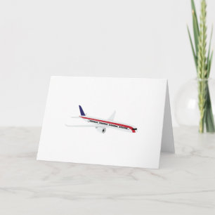 Aeroplane Card