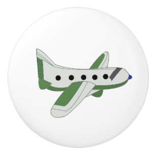 Aeroplane Ceramic Knob