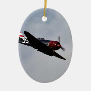 Aeroplane Ceramic Ornament