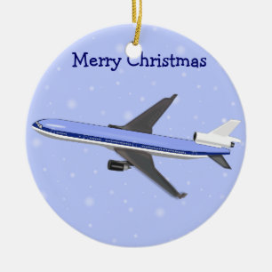 Aeroplane Christmas Ornaments