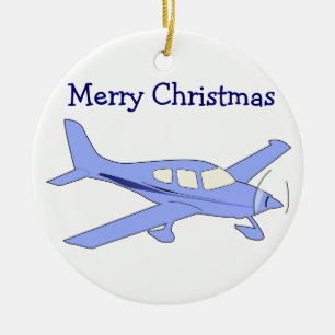 Aeroplane Christmas Ornaments