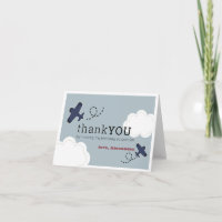 Aeroplane Clouds Blue Sky Boy Birthday
