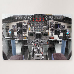 aeroplane cockpit jigsaw puzzle