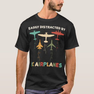 Aeroplane Collector RC Plane Pilot Aircraft T-Shirt