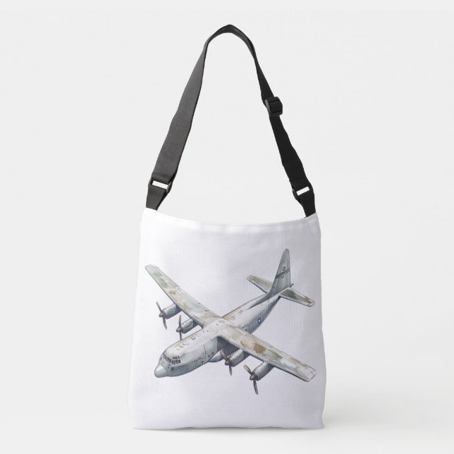 Aeroplane Crossbody Bag (Front)