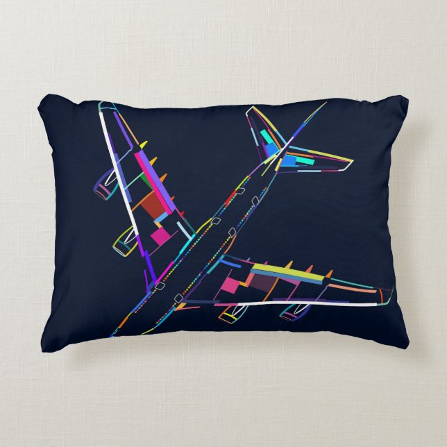 Aeroplane Decorative Cushion (Front)
