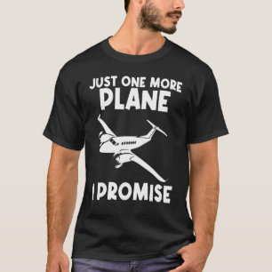 Aeroplane Designs For Men Women Cool Pilot Plane F T-Shirt
