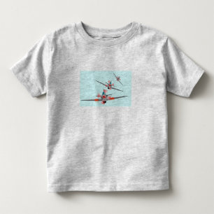 "Aeroplane dogfight" Children's T-Shirt. Toddler T-Shirt