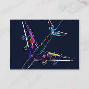 Aeroplane Enclosure Card