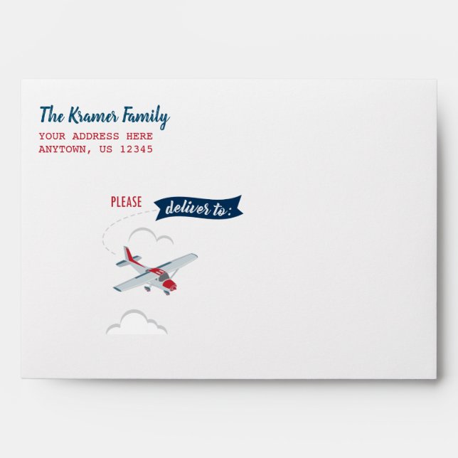 Aeroplane Envelopes (Front)