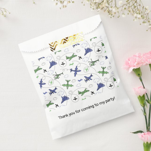 Aeroplane Favour Bag (Sealed)