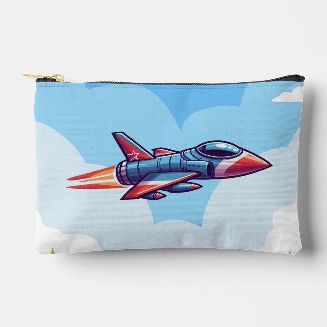 aeroplane/fighter jet accessory pouch (Front)