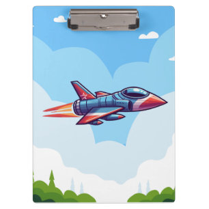 aeroplane/fighter jet clipboard