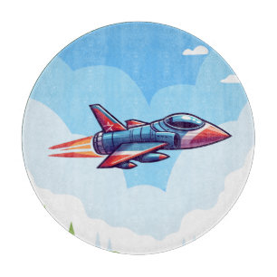 aeroplane/fighter jet cutting board